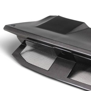 Ford Mustang Decklid - Anderson Composites - Type-GTD Double-Sided - Carbon Fiber - 2024+ Ford Mustang Decklid - Anderson Composites - Type-GTD Double-Sided - Carbon Fiber - 2024+